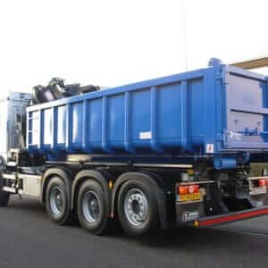40 m³ container bouw en sloop afval